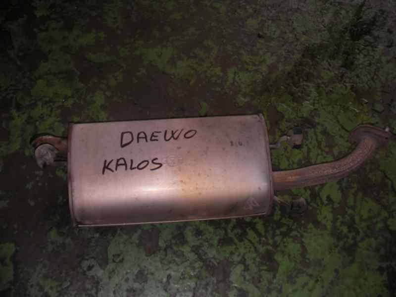 TUBO ESCAPE TRASERO DAEWOO KALOS 1.2 SE