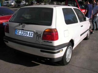 PILOTO TRASERO IZQUIERDO VOLKSWAGEN GOLF III (1H1)(11.1991) GL - fotografía 2