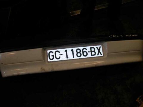 PARAGOLPES TRASERO RENAULT CLIO I FASE I II (BC57) 1.2 Alize