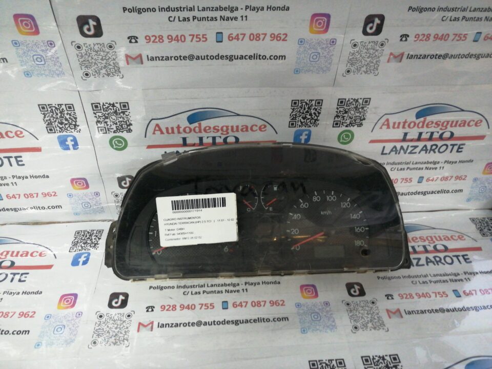 CUADRO INSTRUMENTOS HYUNDAI TERRACAN (HP) 2.5 TCI