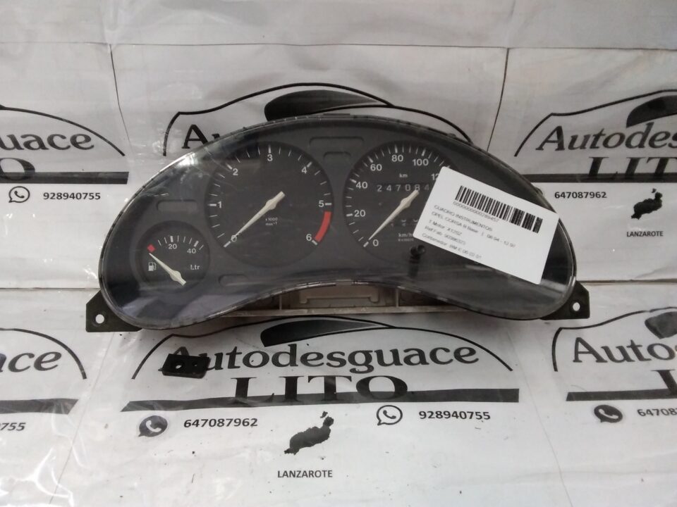 CUADRO INSTRUMENTOS OPEL CORSA B Base