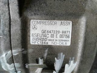 COMPRESOR AIRE ACONDICIONADO MERCEDES-BENZ CLASE A (BM 168) 160 (168.033) - fotografía 2
