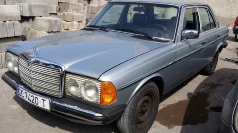 CAJA MARIPOSA MERCEDES-BENZ 123 (BM 123) D 240
