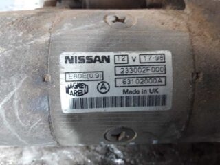 MOTOR ARRANQUE NISSAN PRIMERA BERLINA (P11) 2.0 Navigation - fotografía 2