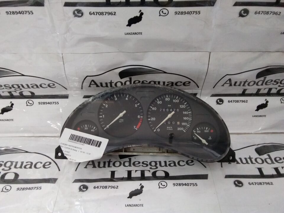 CUADRO INSTRUMENTOS OPEL CORSA B Swing