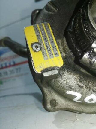 TURBOCOMPRESOR RENAULT KANGOO I (FKC0) Pampa - fotografía 3