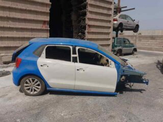 MOTOR ELEVALUNAS TRASERO IZQUIERDO VOLKSWAGEN POLO V (6R1) - fotografía 6