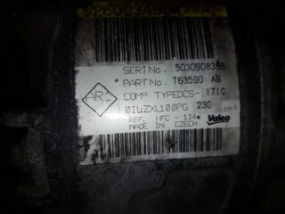 COMPRESOR AIRE ACONDICIONADO RENAULT TRAFIC III FURGÓN L1H1 27t - fotografía 2