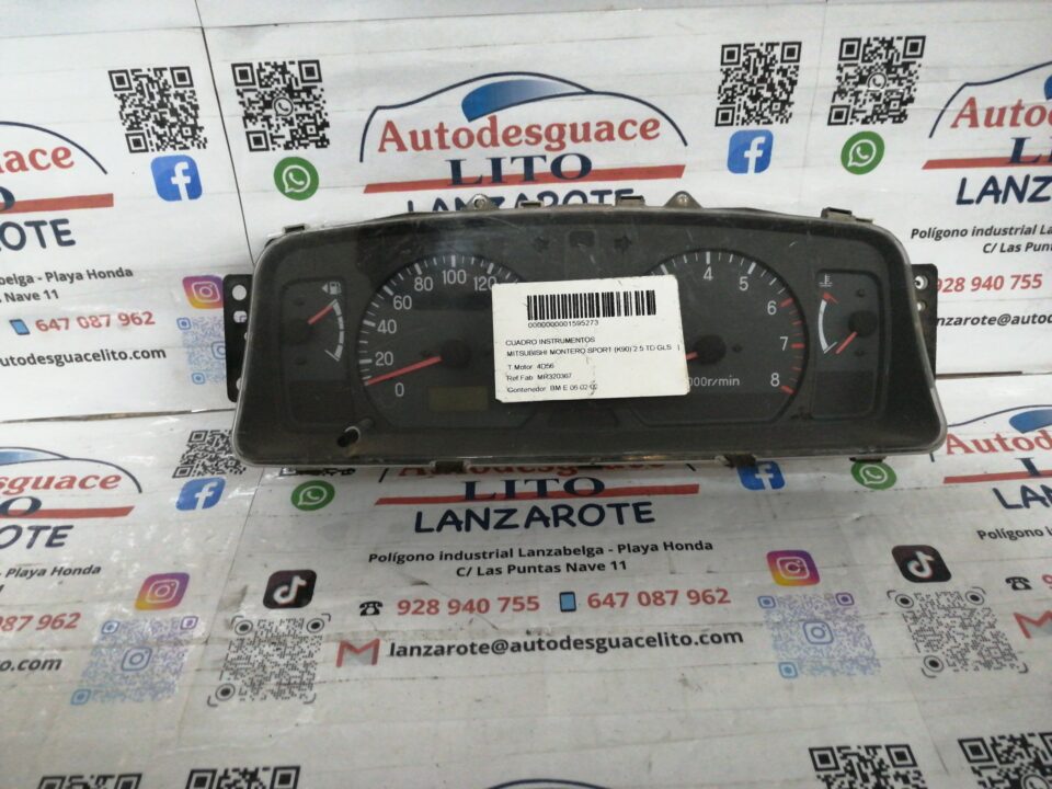 CUADRO INSTRUMENTOS MITSUBISHI MONTERO SPORT (K90) 2.5 TD GLS