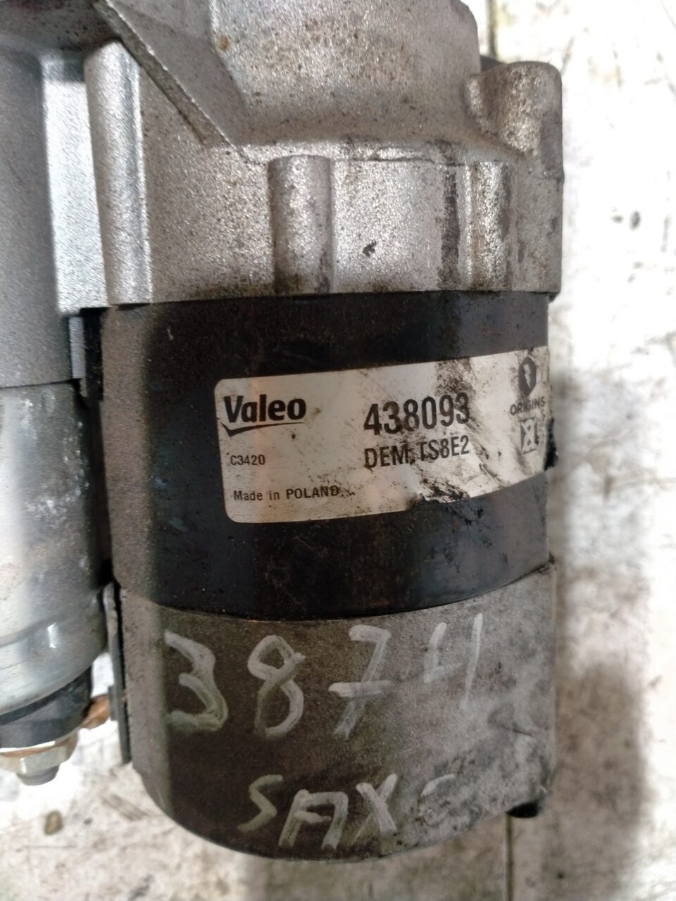 MOTOR ARRANQUE CITROEN SAXO 1.1 Image