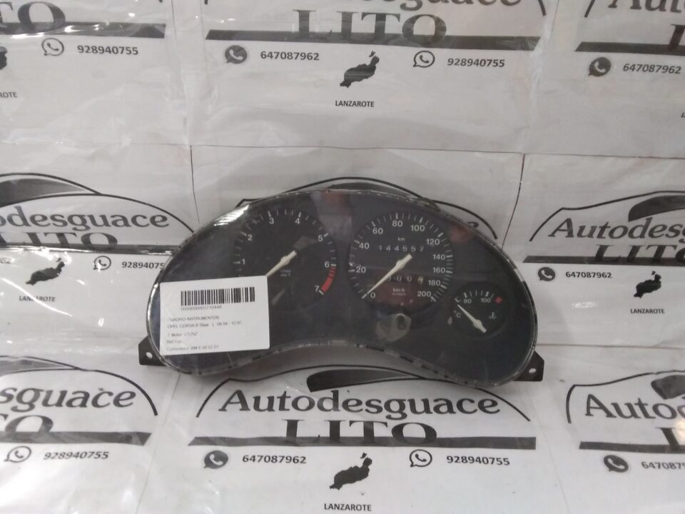 CUADRO INSTRUMENTOS OPEL CORSA B Base