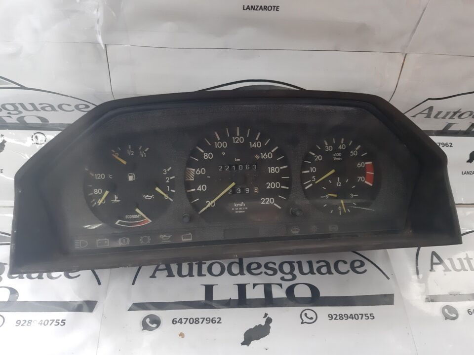 CUADRO INSTRUMENTOS MERCEDES-BENZ CLASE 124 (BM 124) FAMILIAR TE 200 (124.081)