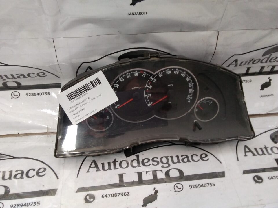 CUADRO INSTRUMENTOS OPEL MERIVA Cosmo