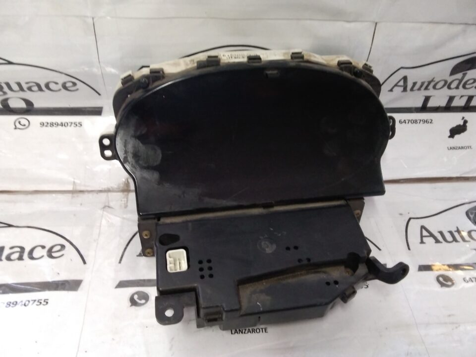CUADRO INSTRUMENTOS TOYOTA YARIS (NCP1NLP1SCP1) 1.3 Expo