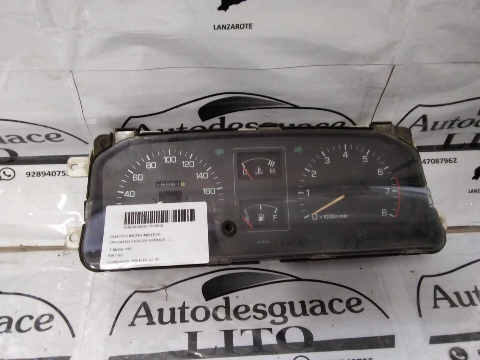 CUADRO INSTRUMENTOS DAIHATSU