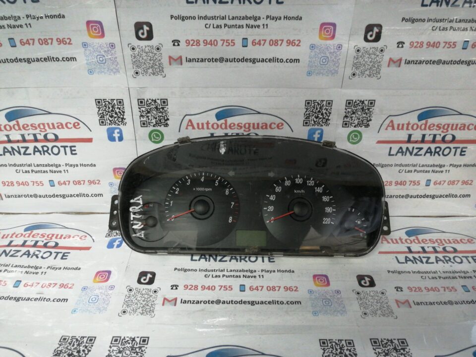 CUADRO INSTRUMENTOS HYUNDAI ELANTRA (XD) 1.6 Comfort (4-ptas.)