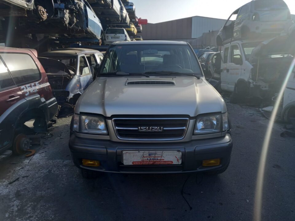 PILOTO MATRICULA ISUZU TROOPER