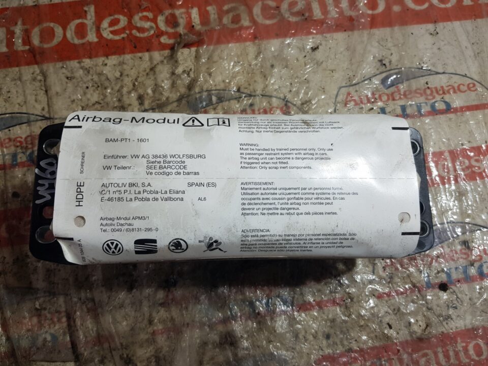 AIRBAG DELANTERO DERECHO SEAT LEON (1P1) Comfort Limited