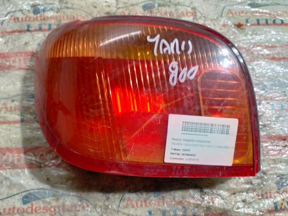 PILOTO TRASERO IZQUIERDO TOYOTA YARIS (NCP1NLP1SCP1) 1.3 Expo