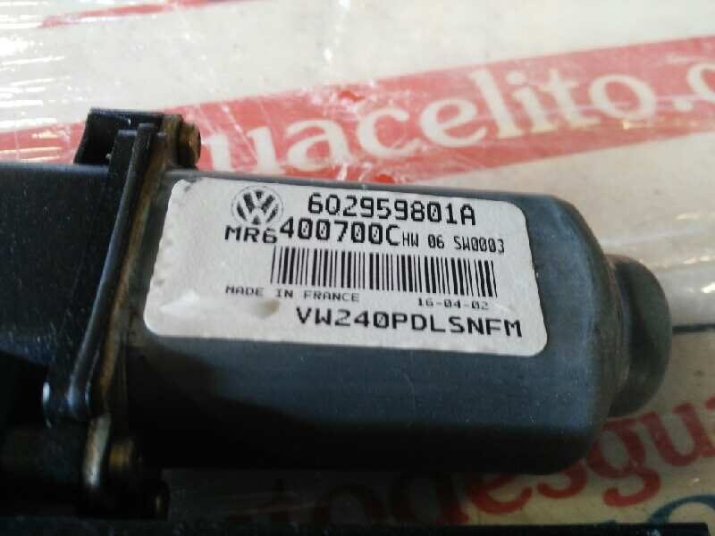 MOTOR ELEVALUNAS DELANTERO DERECHO VOLKSWAGEN POLO IV (9N1) GT