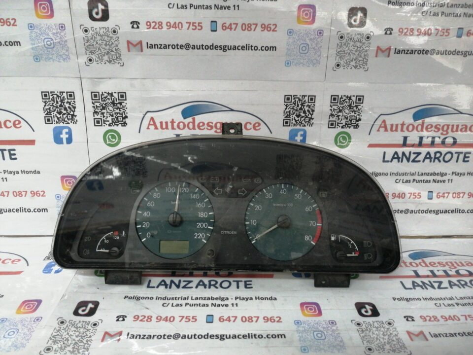 CUADRO INSTRUMENTOS CITROEN XSARA BERLINA 1.9 D SX