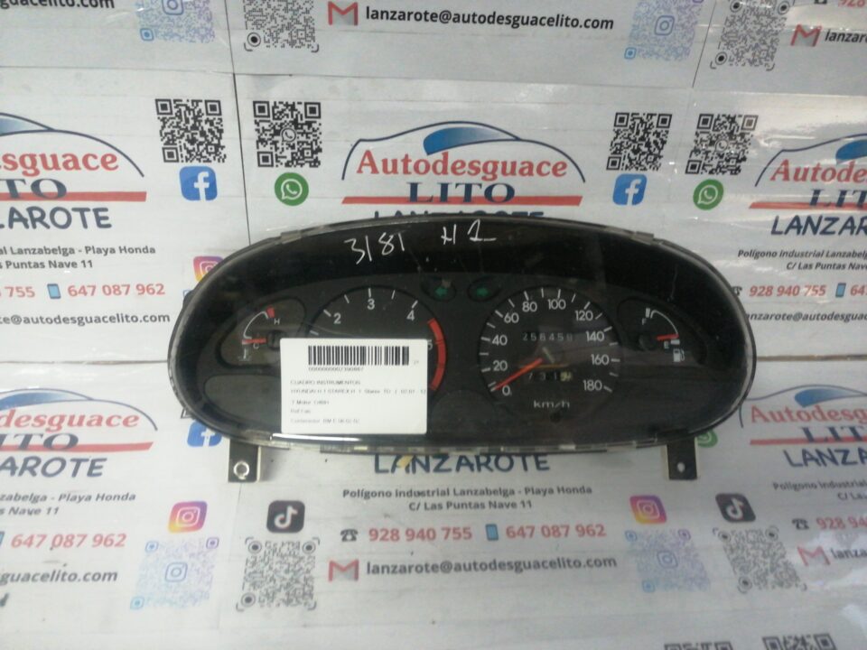 CUADRO INSTRUMENTOS HYUNDAI H-1 STAREX - H 1 Starex TD