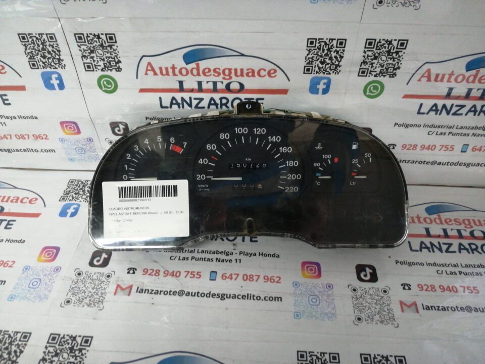 CUADRO INSTRUMENTOS OPEL ASTRA F BERLINA Básico