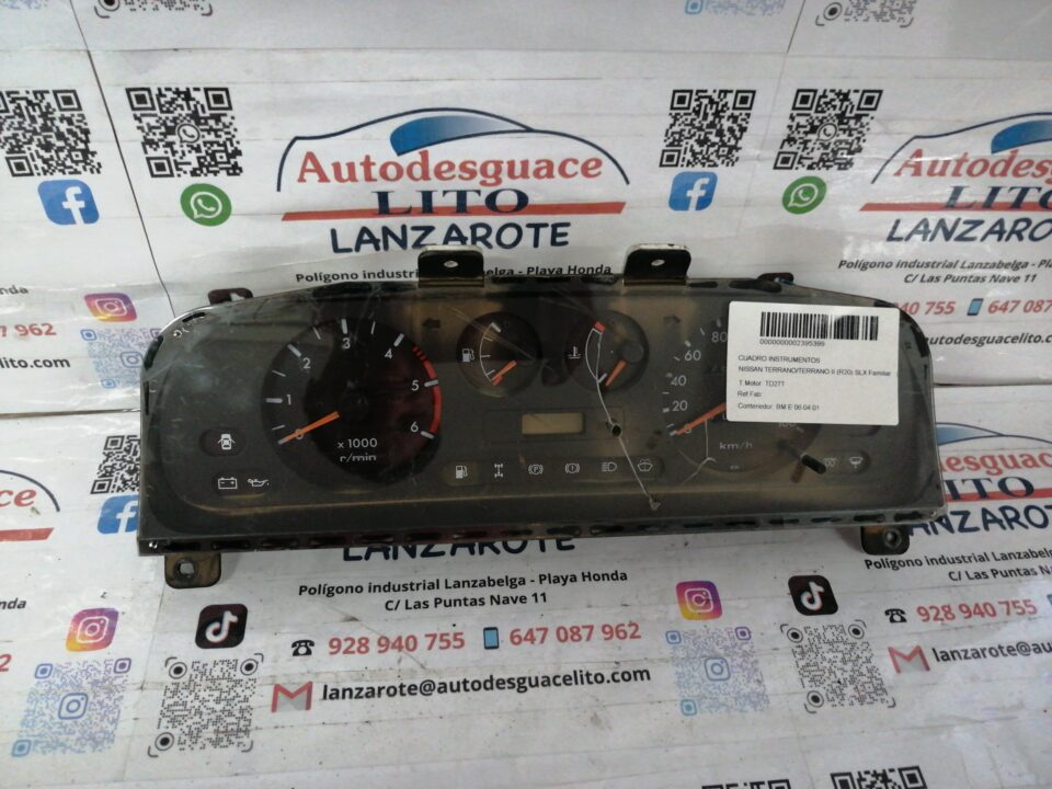 CUADRO INSTRUMENTOS NISSAN TERRANO II (R20) SLX Familiar