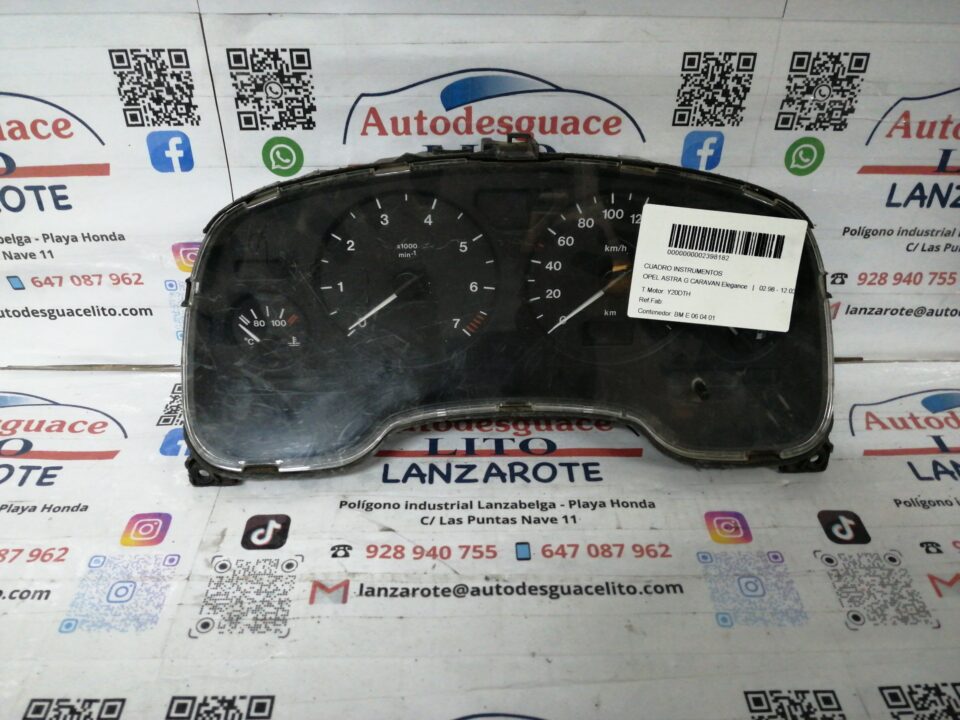 CUADRO INSTRUMENTOS OPEL ASTRA G CARAVAN Elegance