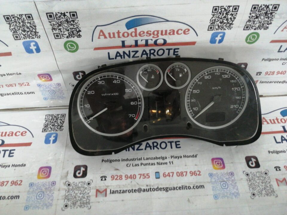 CUADRO INSTRUMENTOS PEUGEOT 307 (S1)(04.2001) XN