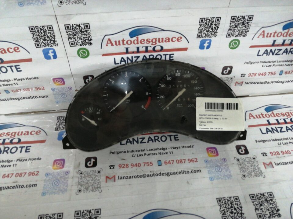 CUADRO INSTRUMENTOS OPEL CORSA B Swing