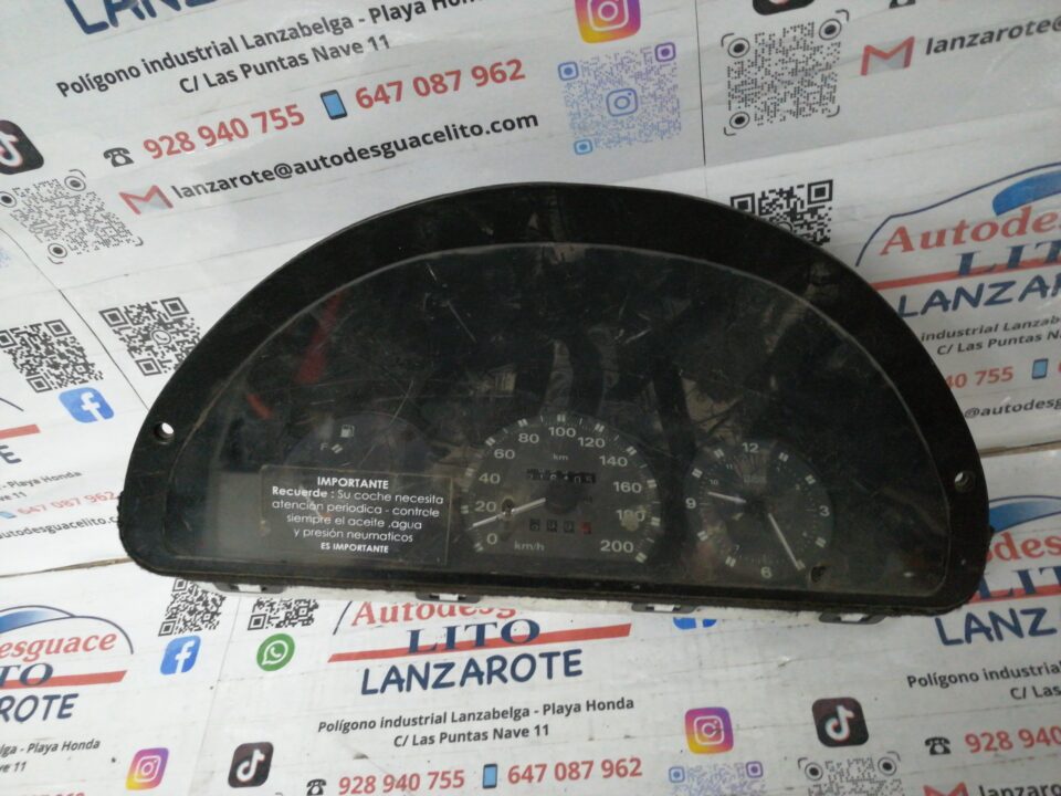 CUADRO INSTRUMENTOS FIAT I PUNTO (176) BERLINA 55 S