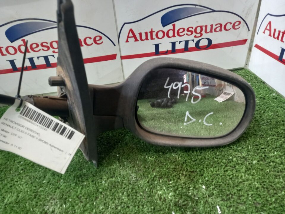 RETROVISOR DERECHO RENAULT CLIO II FASE II (BCB0) Authentique