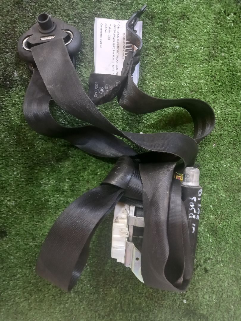 CINTURON SEGURIDAD DELANTERO IZQUIERDO SKODA FABIA (5J2) Ambition