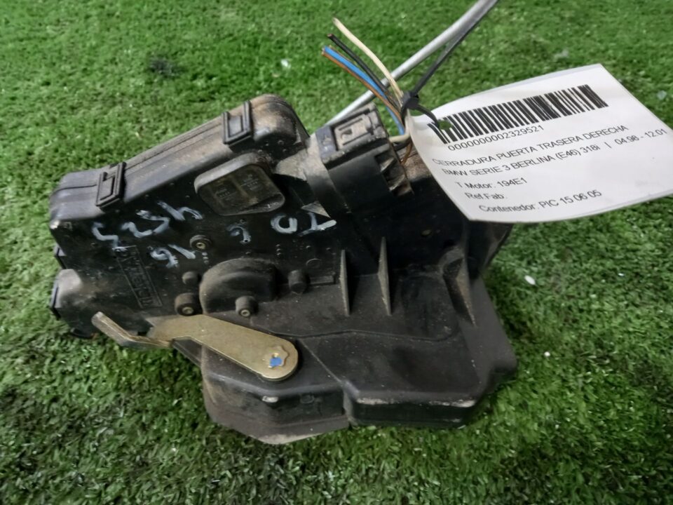 CERRADURA PUERTA TRASERA DERECHA BMW SERIE 3 BERLINA (E46) 318i