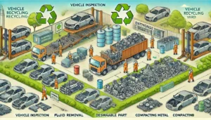 ¿Qué sucede cuando reciclamos tu vehículo? El proceso completo de reciclaje en Auto Desguace Lito SL, Autodesguace Lito